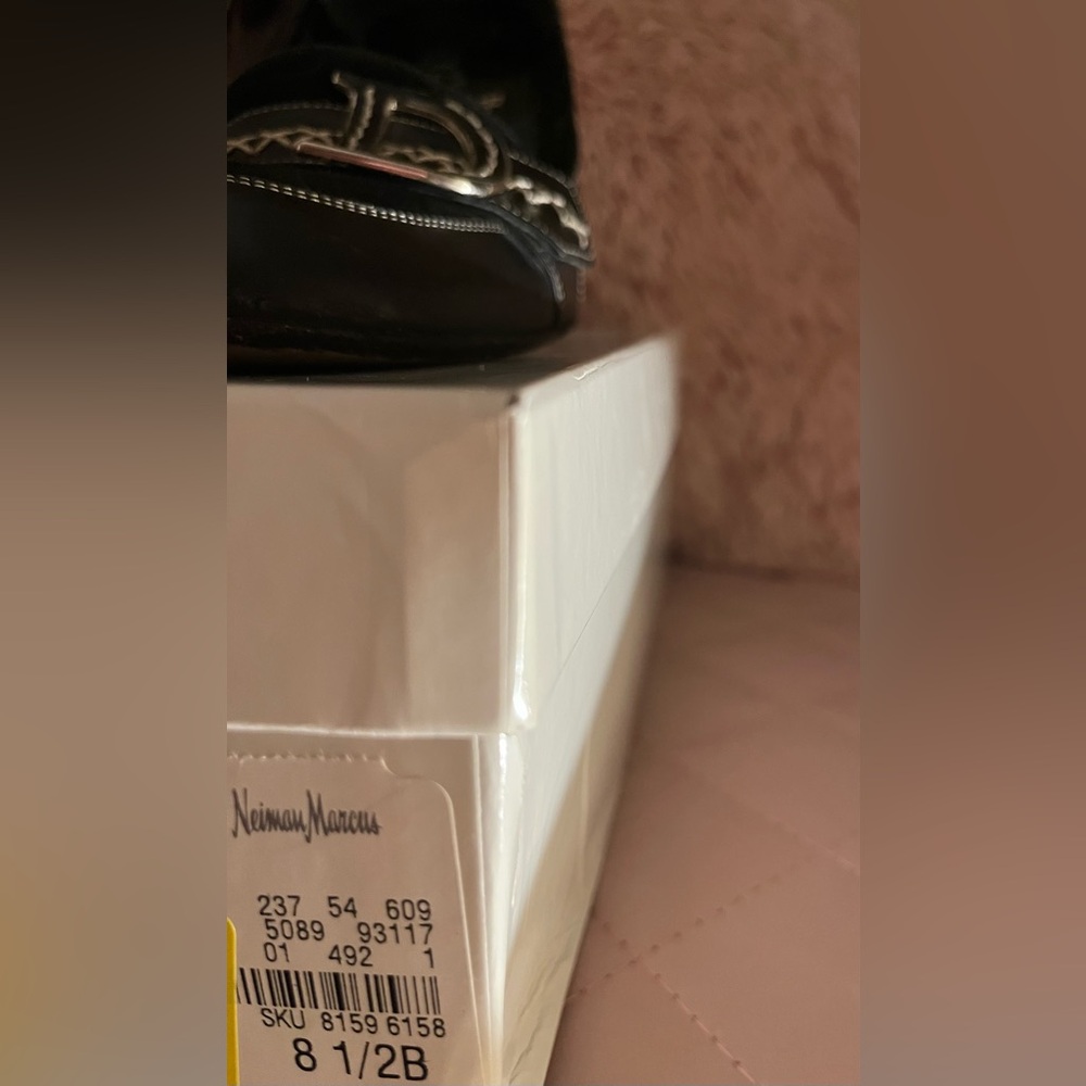 Dior Large CD Schoolgirl Loafer Pumps 🖤 Size 8 1/2 - Picture 11 of 12